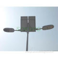 Solar Parking Lot Light with Dual Lamps